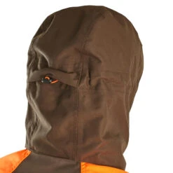 REGENJAS VOOR DE JACHT RENFORT FLUO BRUIN 900 SNIP -Modekleding regenjas voor de jacht renfort fluo bruin 900 snip 15