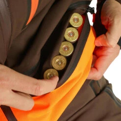 REGENJAS VOOR DE JACHT RENFORT FLUO BRUIN 900 SNIP -Modekleding regenjas voor de jacht renfort fluo bruin 900 snip 16