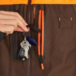 REGENJAS VOOR DE JACHT RENFORT FLUO BRUIN 900 SNIP -Modekleding regenjas voor de jacht renfort fluo bruin 900 snip 8