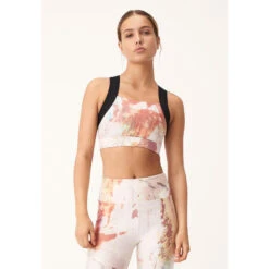 Röhnisch Sportbeha Kay Dames Polyester Wit/roze -Modekleding rohnisch sportbeha kay dames polyester witroze 1