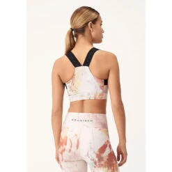 Röhnisch Sportbeha Kay Dames Polyester Wit/roze -Modekleding rohnisch sportbeha kay dames polyester witroze 2