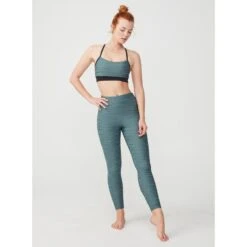 Röhnisch Sportlegging Wave Dames Groen -Modekleding rohnisch sportlegging wave dames groen 2