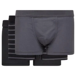 Seidensticker Set Van 3 Katoenen Boxershorts Met Lage Taille Relax