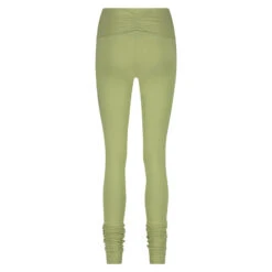 Shaktified - Comfortabele Yogalegging Met Omslagband - Lichtgroen -Modekleding shaktified comfortabele yogalegging met omslagband lichtgroen 3