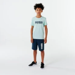 Puma Short Voor Jongens Marineblauw Met Opdruk 10 Puma Short Voor Jongens Marineblauw Met Opdruk -Modekleding short voor jongens marineblauw met opdruk 3