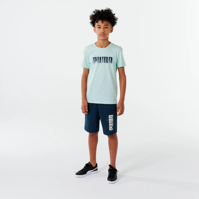 Puma Short Voor Jongens Marineblauw Met Opdruk 6 Puma Short Voor Jongens Marineblauw Met Opdruk - Afbeelding 4