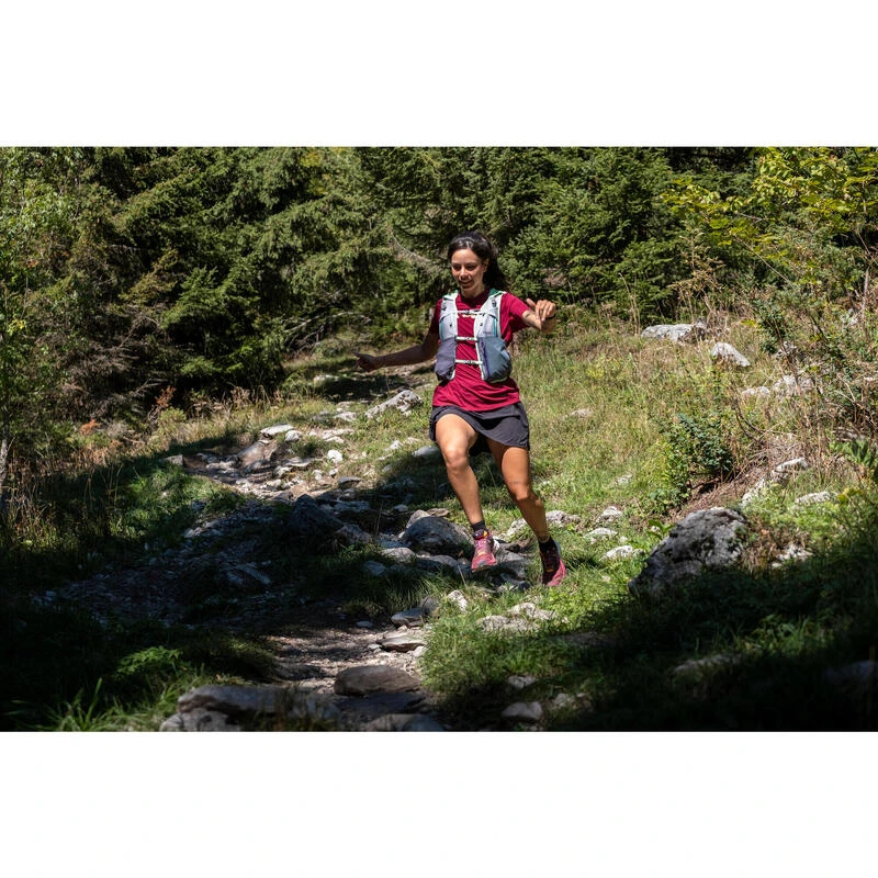 Shortrokje Voor Trail Running Dames Zwart 11 Shortrokje Voor Trail Running Dames Zwart - Afbeelding 9