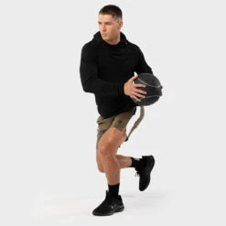 Shorts Fitness SIROKO Matterhorn Khaki Heren -Modekleding shorts fitness siroko matterhorn khaki heren 3