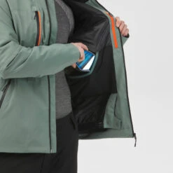 WEDZE Ski-jas Voor Heren 500 Sport 29 WEDZE Ski-jas Voor Heren 500 Sport -Modekleding ski jas voor heren 500 sport groen 11