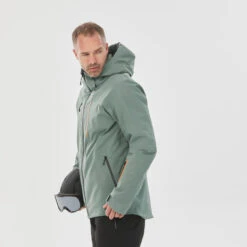 WEDZE Ski-jas Voor Heren 500 Sport 20 WEDZE Ski-jas Voor Heren 500 Sport -Modekleding ski jas voor heren 500 sport groen 2