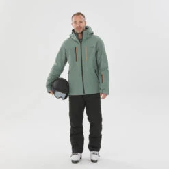WEDZE Ski-jas Voor Heren 500 Sport 22 WEDZE Ski-jas Voor Heren 500 Sport -Modekleding ski jas voor heren 500 sport groen 4
