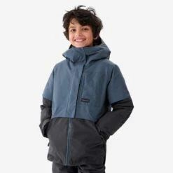 Snowboardjas Voor Kinderen SNB 500 Teen Boy Blauw -Modekleding snowboardjas voor kinderen snb 500 teen boy blauw 1