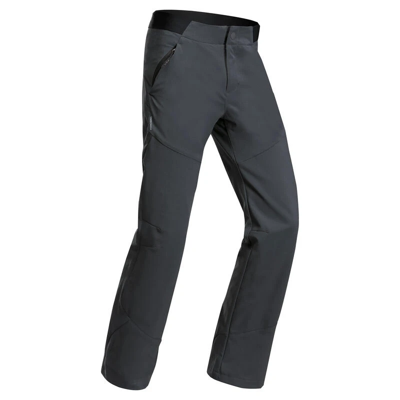 Quechua Softshell Broek Voor Wandelen MH550 Zwart Kinderen 7-15 Jaar 3 Quechua Softshell Broek Voor Wandelen MH550 Zwart Kinderen 7-15 Jaar