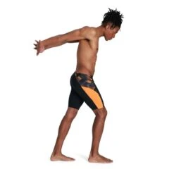 Speedo ECO END+ Splice Jammer - Black/ Papaya Punch/ USA Charcoal 9 Speedo ECO END+ Splice Jammer - Black/ Papaya Punch/ USA Charcoal -Modekleding speedo eco end splice jammer black papaya punch usa charcoal 2