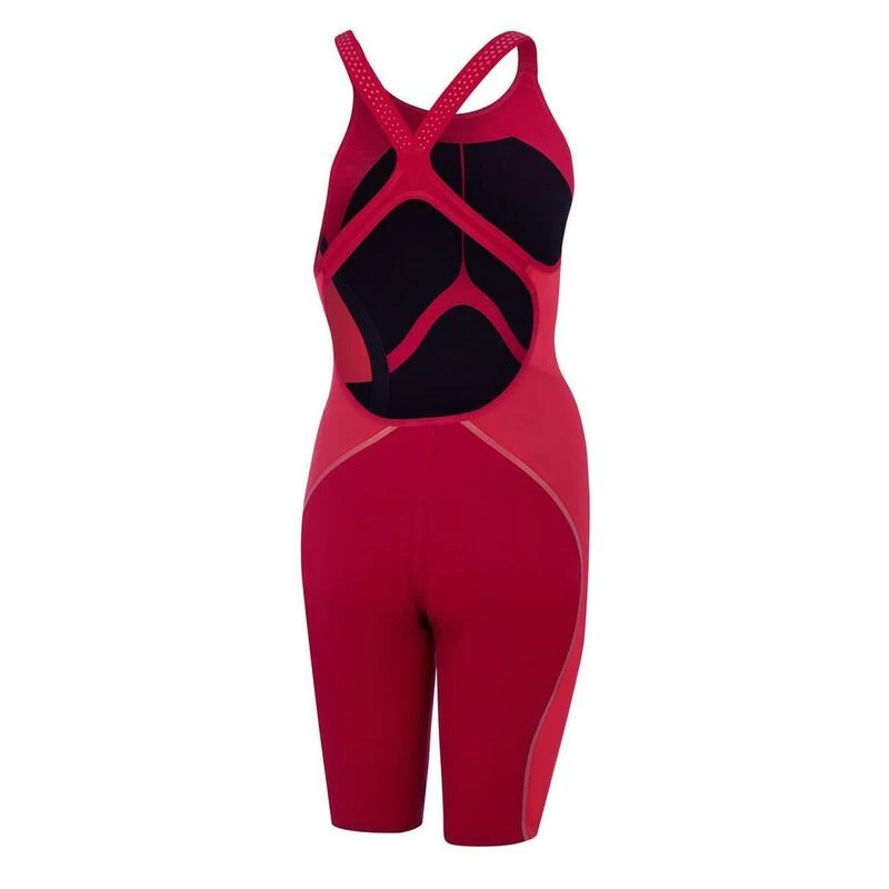 Speedo Fastskin LZR Pure Intent Openback Kneeskin - Sunrise 4 Speedo Fastskin LZR Pure Intent Openback Kneeskin - Sunrise - Afbeelding 2
