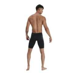 Speedo Medley Logo Jammer - Black/ Pool -Modekleding speedo medley logo jammer black pool 3