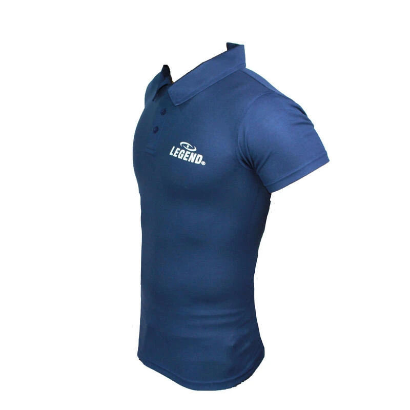 Sport Polo Kids/Volw. Navy SlimFit Polyester 4 Sport Polo Kids/Volw. Navy SlimFit Polyester - Afbeelding 2