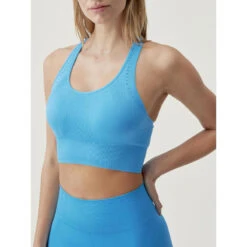 Born Living Yoga Sporttop Voor Dames Van Naadloze Stof Met Medium Ondersteuning