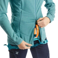 Simond Stretch Fleece Vest Voor Klimmen Dames Vertika Turquoise -Modekleding stretch fleece vest voor klimmen dames vertika turquoise 6
