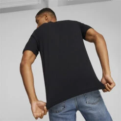 Summer Splash Graphic T-shirt Voor Heren PUMA -Modekleding summer splash graphic t shirt voor heren puma 4