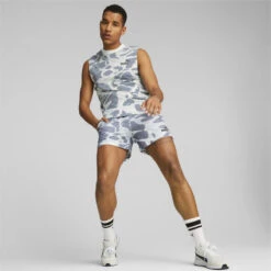 Summer Splash Mouwloos T-shirt Voor Heren PUMA -Modekleding summer splash mouwloos t shirt voor heren puma 2