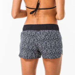 Surfboardshort Voor Dames Tini Ethni Met Elastische Band En Aantrekkoordje -Modekleding surfboardshort voor dames tini ethni met elastische band en aantrekkoordje 1