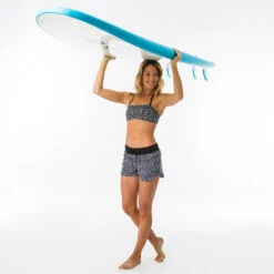 Surfboardshort Voor Dames Tini Ethni Met Elastische Band En Aantrekkoordje -Modekleding surfboardshort voor dames tini ethni met elastische band en aantrekkoordje 8