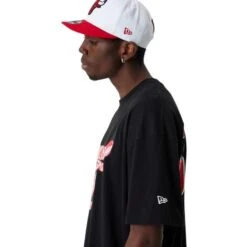 NEW ERA T-shirt Chicago Bulls NBA Infill Logo -Modekleding t shirt chicago bulls nba infill logo 5