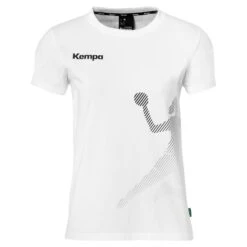 T-shirt Kempa Black & White -Modekleding t shirt kempa black and white 1