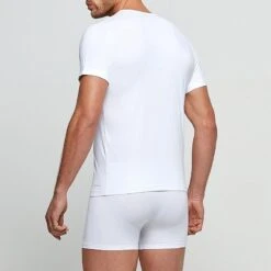 T-shirt Met V-hals Met Innovatieve Temperatuurregeling -Modekleding t shirt met v hals met innovatieve temperatuurregeling 2