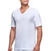 T-shirt Underwear Met V-hals Van Katoen Essentials