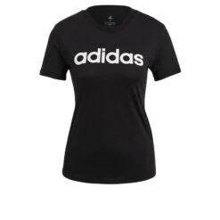 ADIDAS T-SHIRT VOOR FITNESS EN SOFT TRAINING DAMES ZWART -Modekleding t shirt voor fitness en soft training dames zwart 5