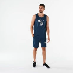 Puma Tanktop Heren Blauw -Modekleding tanktop heren blauw 3