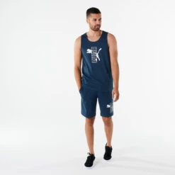 Puma Tanktop Heren Blauw -Modekleding tanktop heren blauw 4