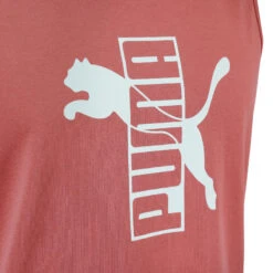 Puma Tanktop Voor Fitness Heren Katoen Rood -Modekleding tanktop voor fitness heren katoen rood 2