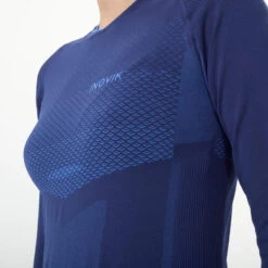 Thermoshirt Voor Langlaufen Dames 900 -Modekleding technisch langlaufondershirt voor dames xc s uw 900 blauw 4
