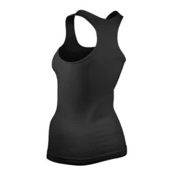 Technische Fitness-tanktop Voor Dames Q-skin Zwarte -Modekleding technische fitness tanktop voor dames q skin zwarte 3