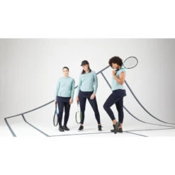 Artengo Tennis Legging Met Rokje Dry Voor Dames HIP BALL -Modekleding tennis legging met rokje dry voor dames hip ball donkerblauw 7