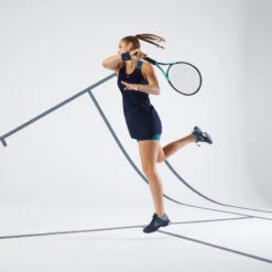 Artengo Tennisjurk Voor Dames Dry 19 Artengo Tennisjurk Voor Dames Dry -Modekleding tennisjurk voor dames dry diepblauw en turquoise 5