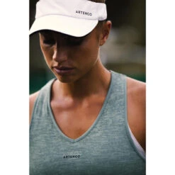 Artengo Tennistopje Voor Dames Light 900 -Modekleding tennistopje voor dames light 900 lichtkaki 12