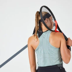 Artengo Tennistopje Voor Dames Light 900 -Modekleding tennistopje voor dames light 900 lichtkaki 4