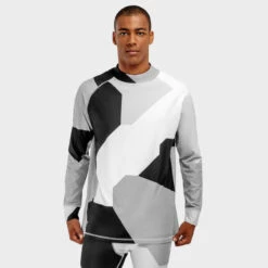 Thermisch Ondershirt Wintersport SIROKO Slush Camo Zwart Heren