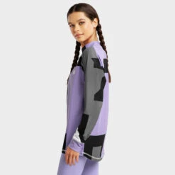 Thermisch Ondershirt Wintersport SIROKO Slush-W Gleam Lavendel Dames -Modekleding thermisch ondershirt wintersport siroko slush w gleam lavendel dames 2