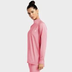 Thermisch Ondershirt Wintersport SIROKO Slush-W Pink Kauwgom Roze Dames -Modekleding thermisch ondershirt wintersport siroko slush w pink kauwgom roze dames 2