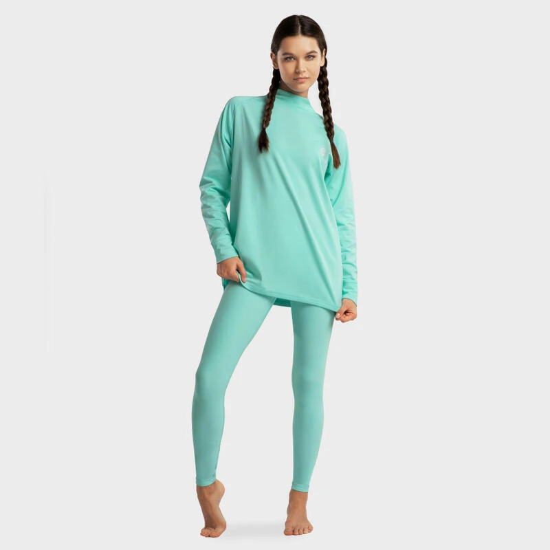 Thermisch Ondershirt Wintersport SIROKO Slush-W Turquoise Turquoise Dames 6 Thermisch Ondershirt Wintersport SIROKO Slush-W Turquoise Turquoise Dames - Afbeelding 4