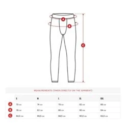 Thermische Onderbroek Wintersport SIROKO Highlights Turquoise Heren -Modekleding thermische onderbroek wintersport siroko highlights turquoise heren 4