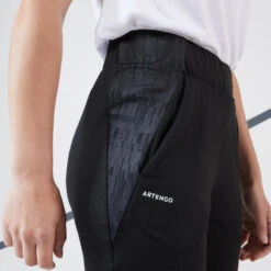 Artengo Thermo Tennisbroek Voor Dames TH 500 -Modekleding thermo tennisbroek voor dames th 500 zwart 2