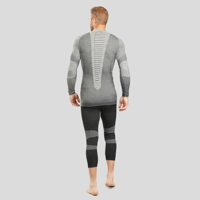 WEDZE Thermoshirt Voor Skiën Heren BL980 Wol Seamless 6 WEDZE Thermoshirt Voor Skiën Heren BL980 Wol Seamless - Afbeelding 4