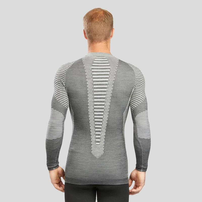 WEDZE Thermoshirt Voor Skiën Heren BL980 Wol Seamless 9 WEDZE Thermoshirt Voor Skiën Heren BL980 Wol Seamless - Afbeelding 7