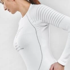 WEDZE Thermoshirt Voor Skiën Voor Dames BL 980 19 WEDZE Thermoshirt Voor Skiën Voor Dames BL 980 -Modekleding thermoshirt voor skien voor dames bl 980 wit 6